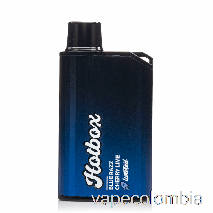 Vape Recargable Puff Marcas Hotbox 7500 Desechable Azul Razz Cereza Lima